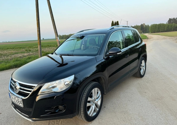 Volkswagen Tiguan cena 34500 przebieg: 330000, rok produkcji 2008 z Kisielice małe 529